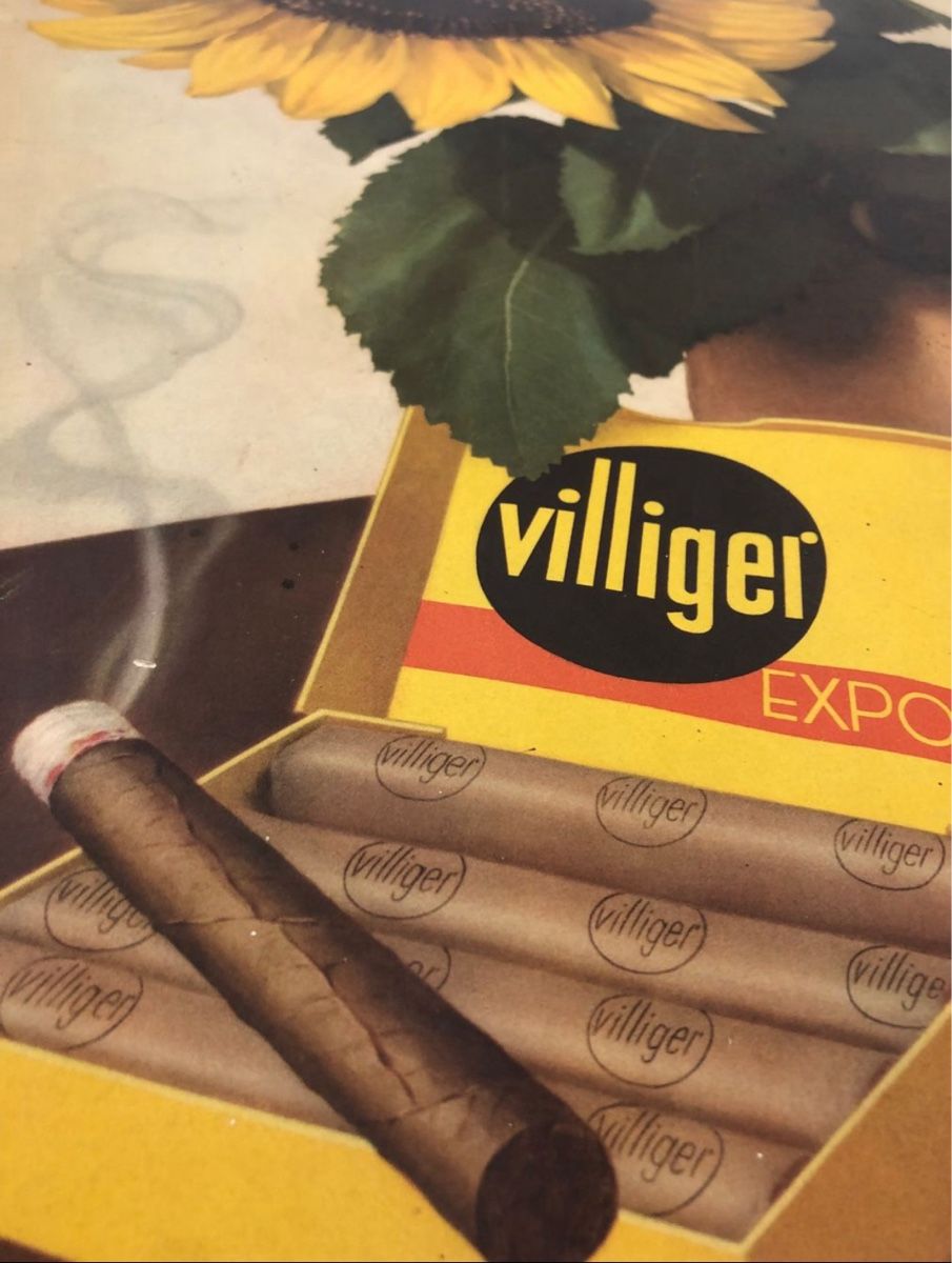 Villiger Sigari: Antik Bilder Zigarren Villiger – Usato da Seuzach venduto da Wolf936 5