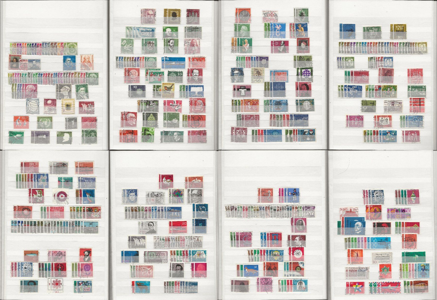 Tous les timbres: Marken Deutschland BRD gestempelt – D'occasion à Au ZH par xelagreb01