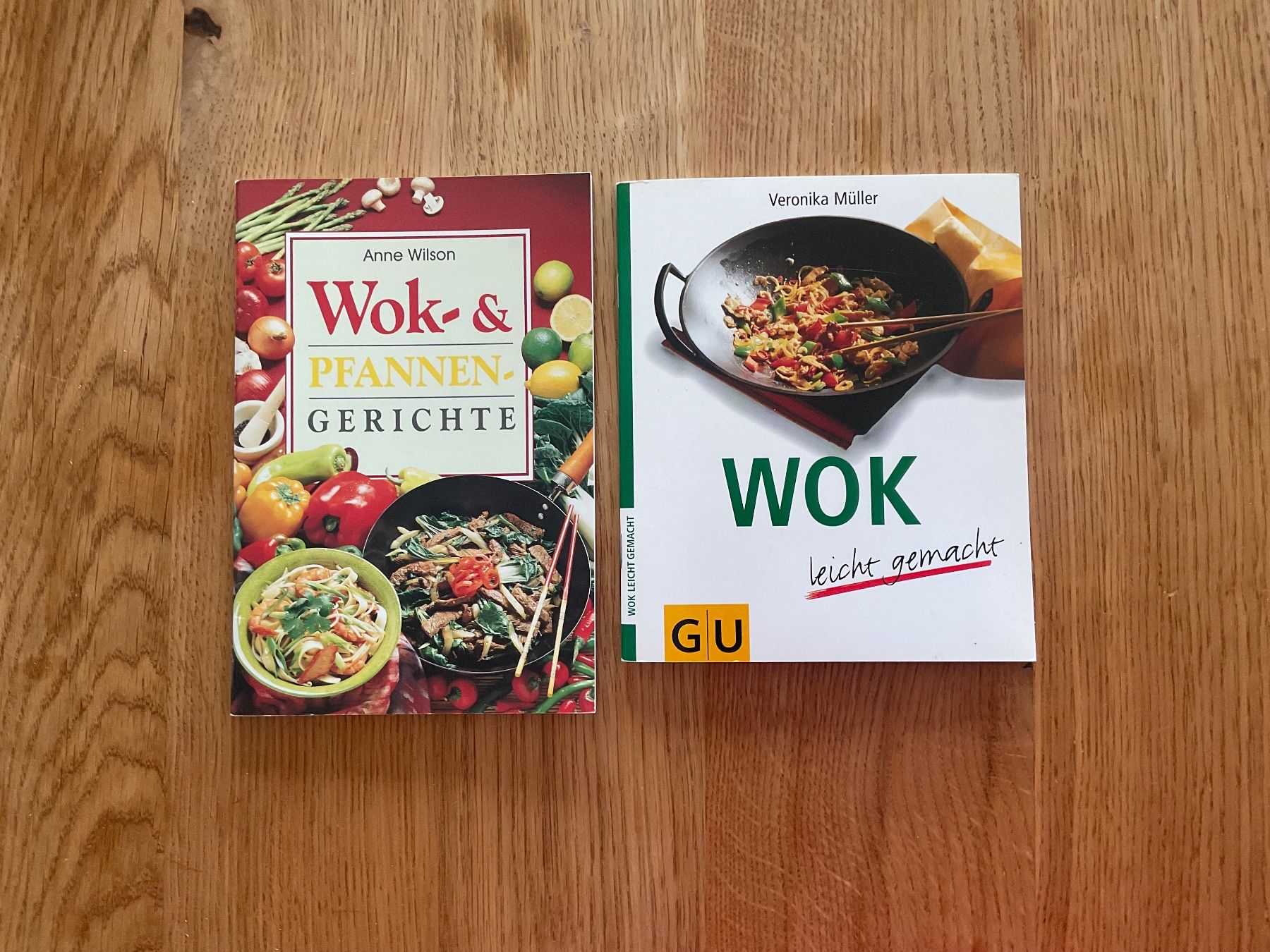 Libri: 2x Wok - & Pfannen - Gerichte – Usato da Wetzikon ZH venduto da Libelle01