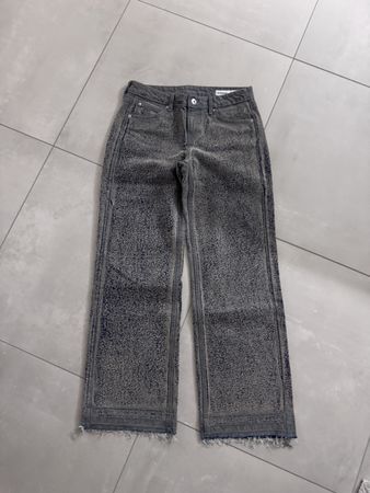 Bershka Jeans grau meliert Grösse 38 guter Zustand