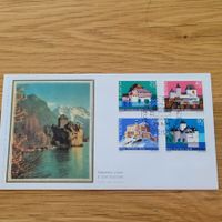 FDC mit Seidenbild Pro Patria 1978