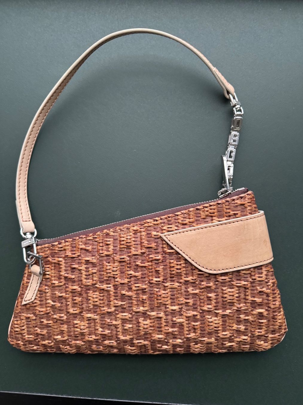 Borse da donna: GCDS COMMA NOTTE Monogramm Bag Brown – Usato da Klingnau venduto da Vdado 7