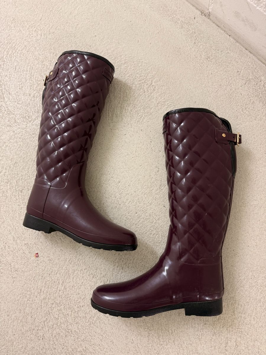 Hunter Scarpe da donna: HUNTER Gummistiefel – Usato da Allschwil venduto da Frida015 8
