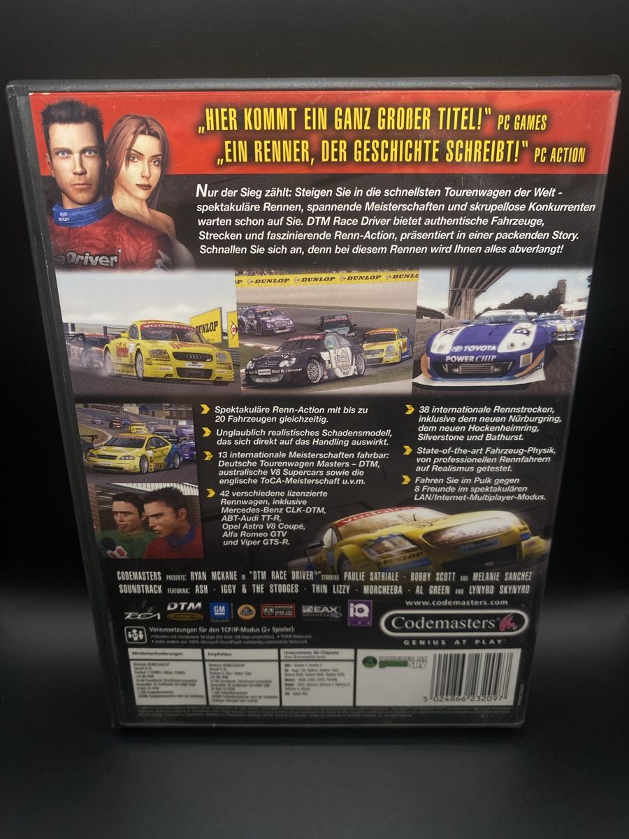 Giochi: DTM Race Driver Directors Cut PC unvollständig – Usato da Kirchberg BE venduto da swiss_slab 1