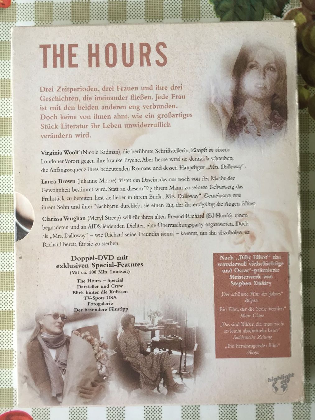 Tous les DVDs: The Hours  Von Ewigkeit zu Ewigkeit – D'occasion à Rüti ZH par alumedien 1