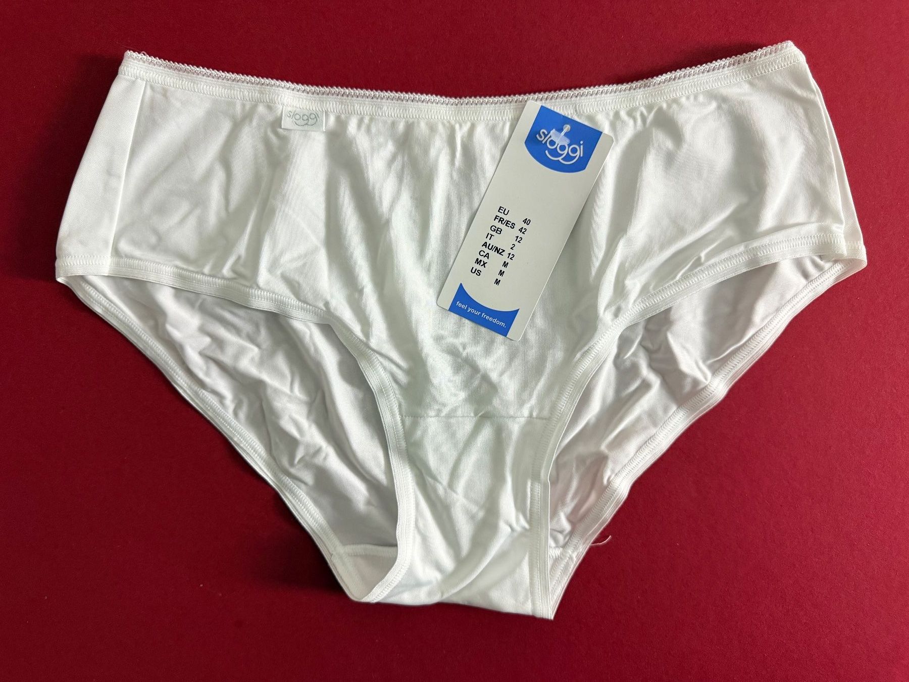 Sloggi Altra biancheria intima: Sloggi Sensual Fresh, Hipster Microfibre, Grösse 40, Weiss – Nuovo e nell'imballaggio originale da Rudolfstetten venduto da gst_g7xl 3