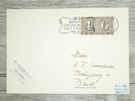 TR105 Carte Postale Suisse + Timbre 1943