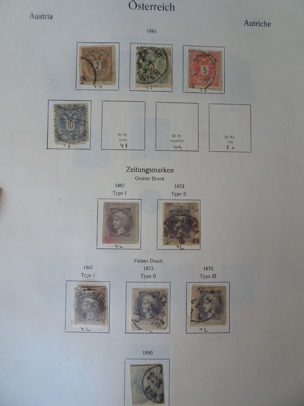 Tutti i francobolli: Briefmarken Österreich – Usato da Feldbrunnen venduto da MarcusSO 8
