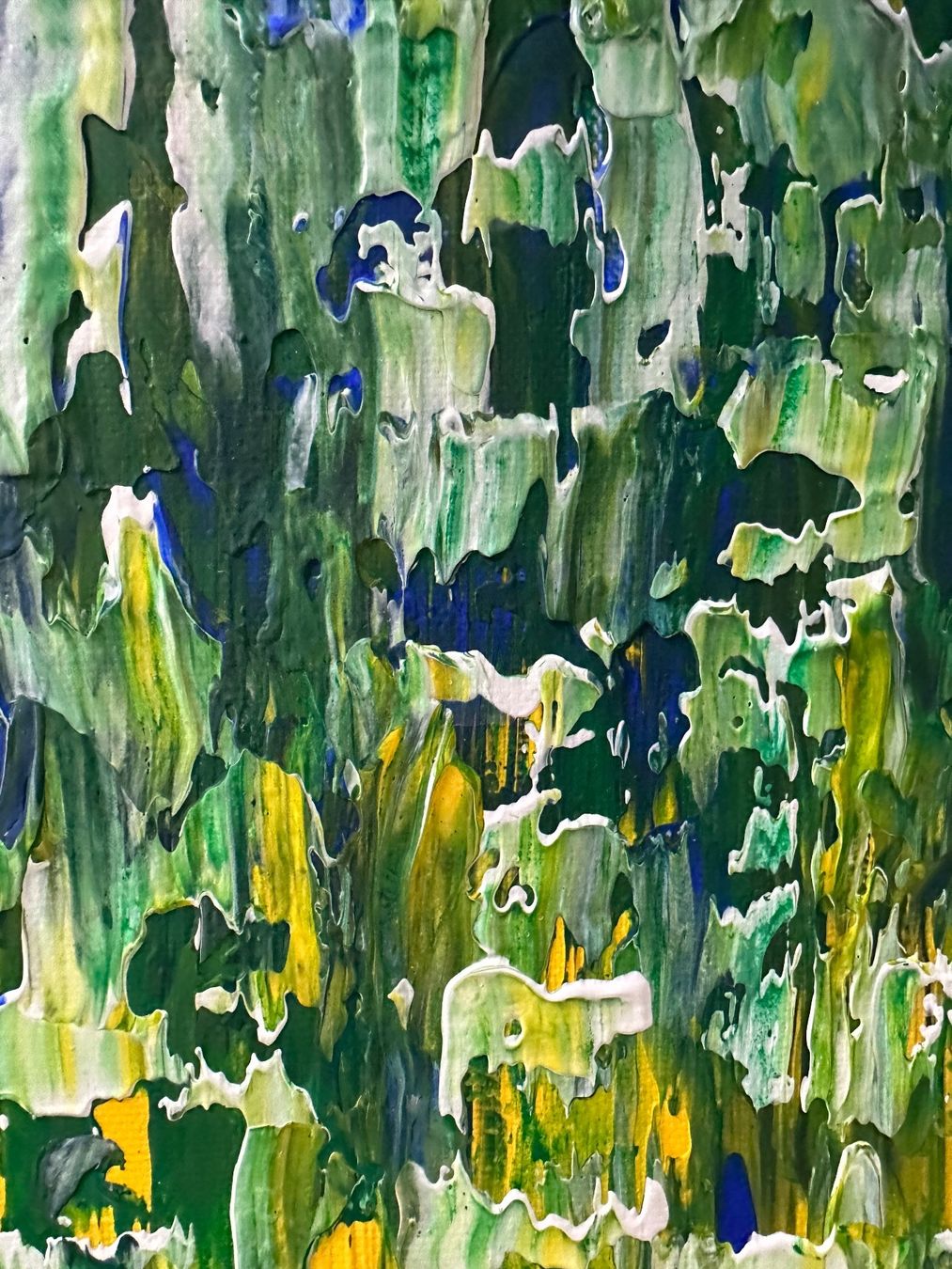 Dipinti: Acrylbild 40x40 cm abstrakt – Usato da Wettswil venduto da haddy91 1