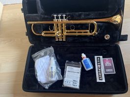 Occasion Yamaha Trompete, inkl. Koffer, etc