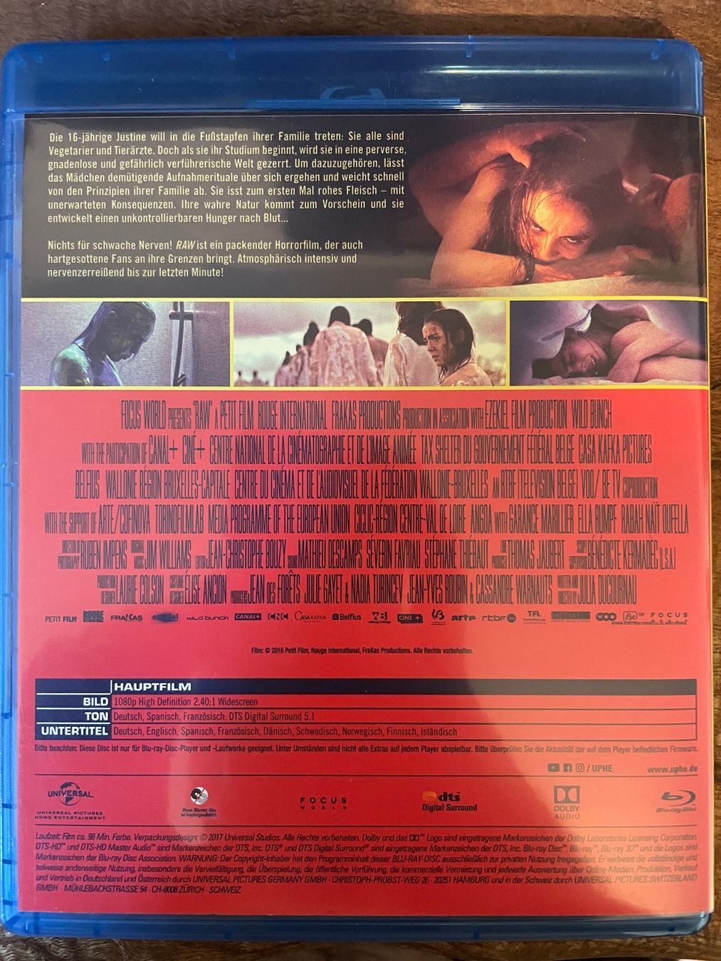 Alle DVDs: Raw (Grave) Julia Ducournau - Blu-ray – Neu und originalverpackt aus Vevey von c_lathion 1