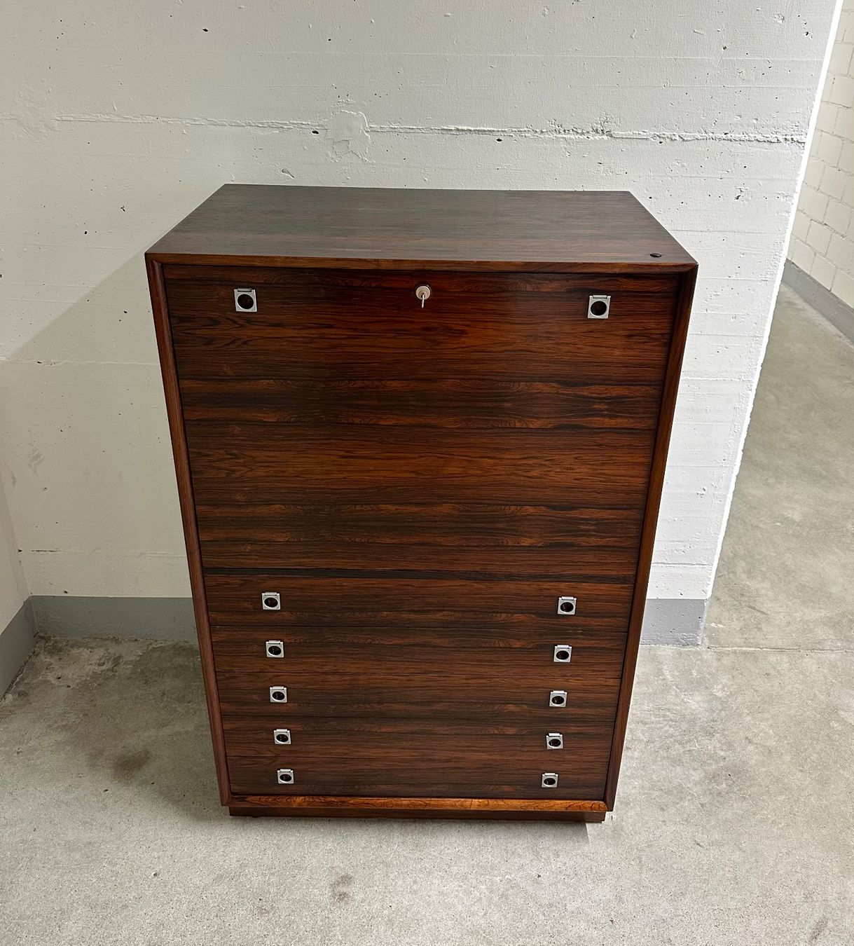 Credenze: Danish Teak Highboard by Arne Vodder 60s – Usato da Basel venduto da MidMod20C 8