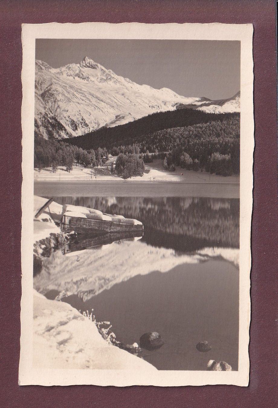 Cartoline postali: Photo Rutz - ST. MORITZ – Usato da Pully venduto da nicecards