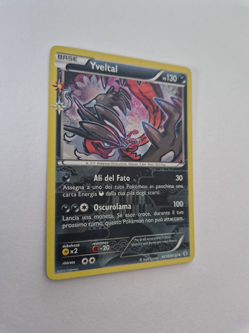 Pokémon Carte collezionabili: Yveltal Holo - Generations - ITA  – Usato da Romont FR venduto da raj_sjv9 2