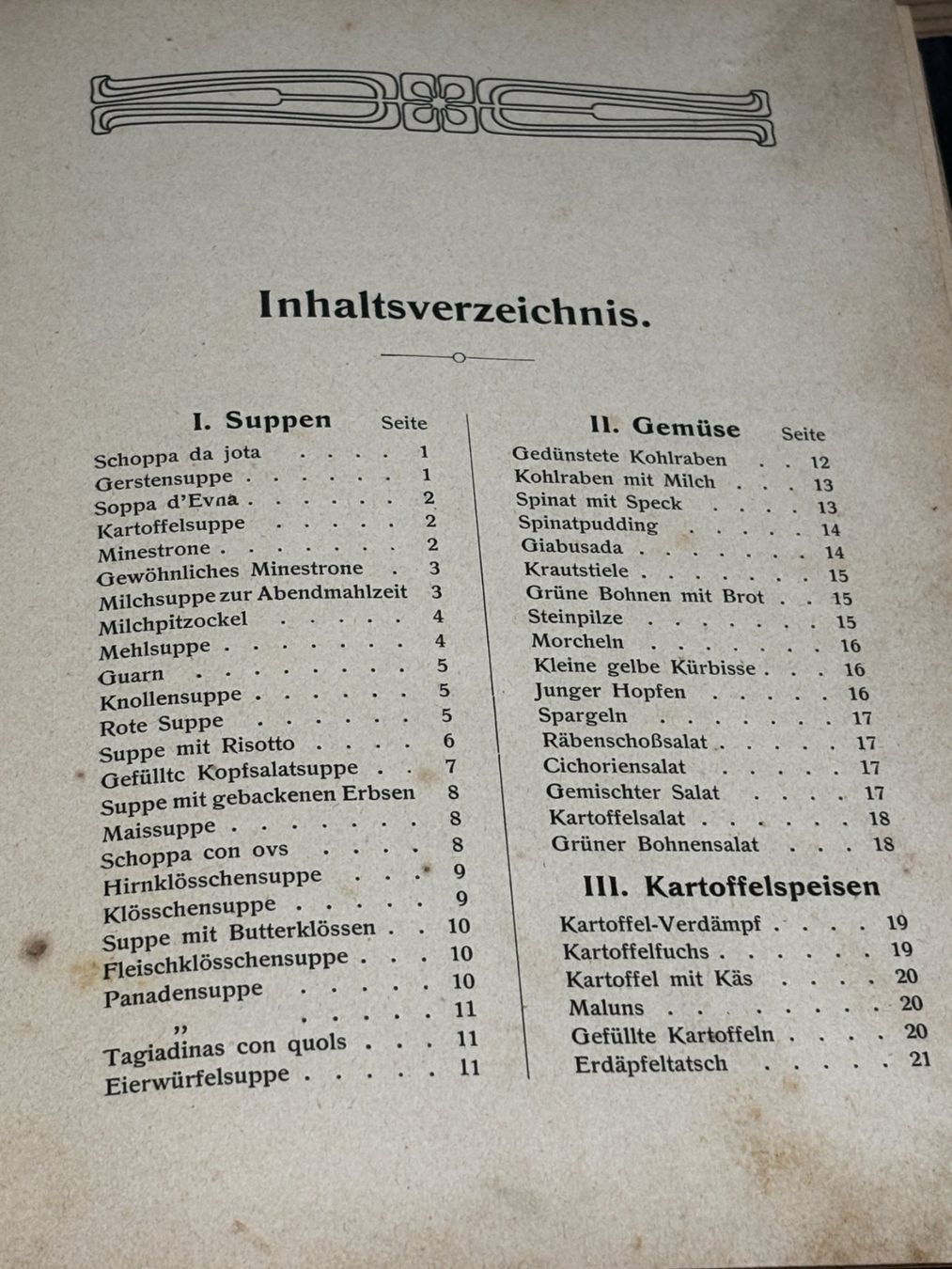 Libri: antikes Kochbuch Bündner 1905 – Usato da Triesen venduto da Anatas 5