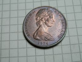 Neuseeland 2 Cent, 1974