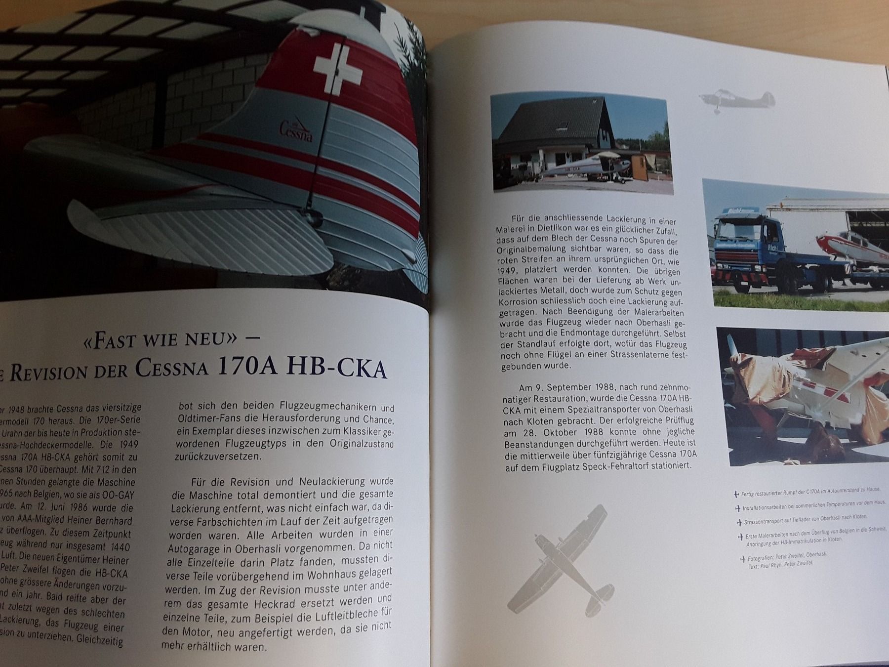 Bücher: Antique Airplane Association of Switzerland _ 25 Jahre Jubi – Gebraucht aus Uerikon von Airport68 8