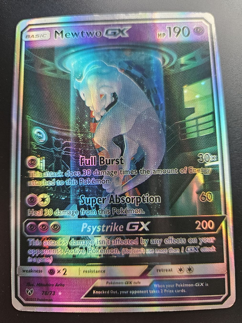 Pokémon Carte collezionabili: Mewto Gx 78/73 – Nuovo (secondo la descrizione) da Unterengstringen venduto da Miwa