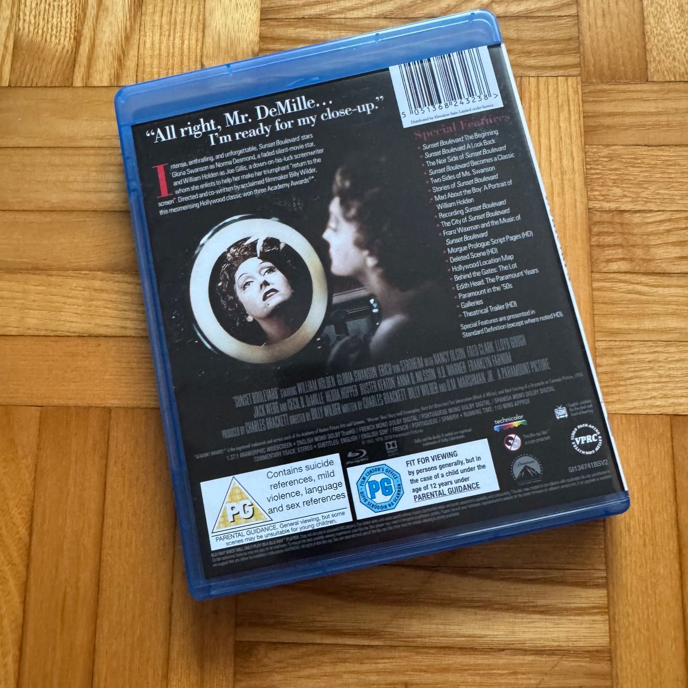 Tutti i DVDs: Sunset Boulevard Blu-ray (UK-Version) NEU – Nuovo (secondo la descrizione) da Schaffhausen venduto da AMJoho 1