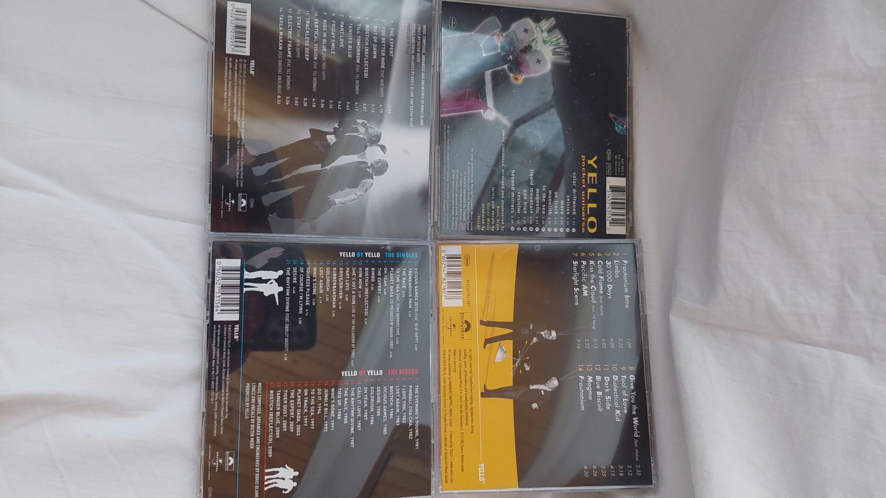 CD: YELLO - 4x CD – Nuovo (secondo la descrizione) da Arnegg venduto da thurboMax 1