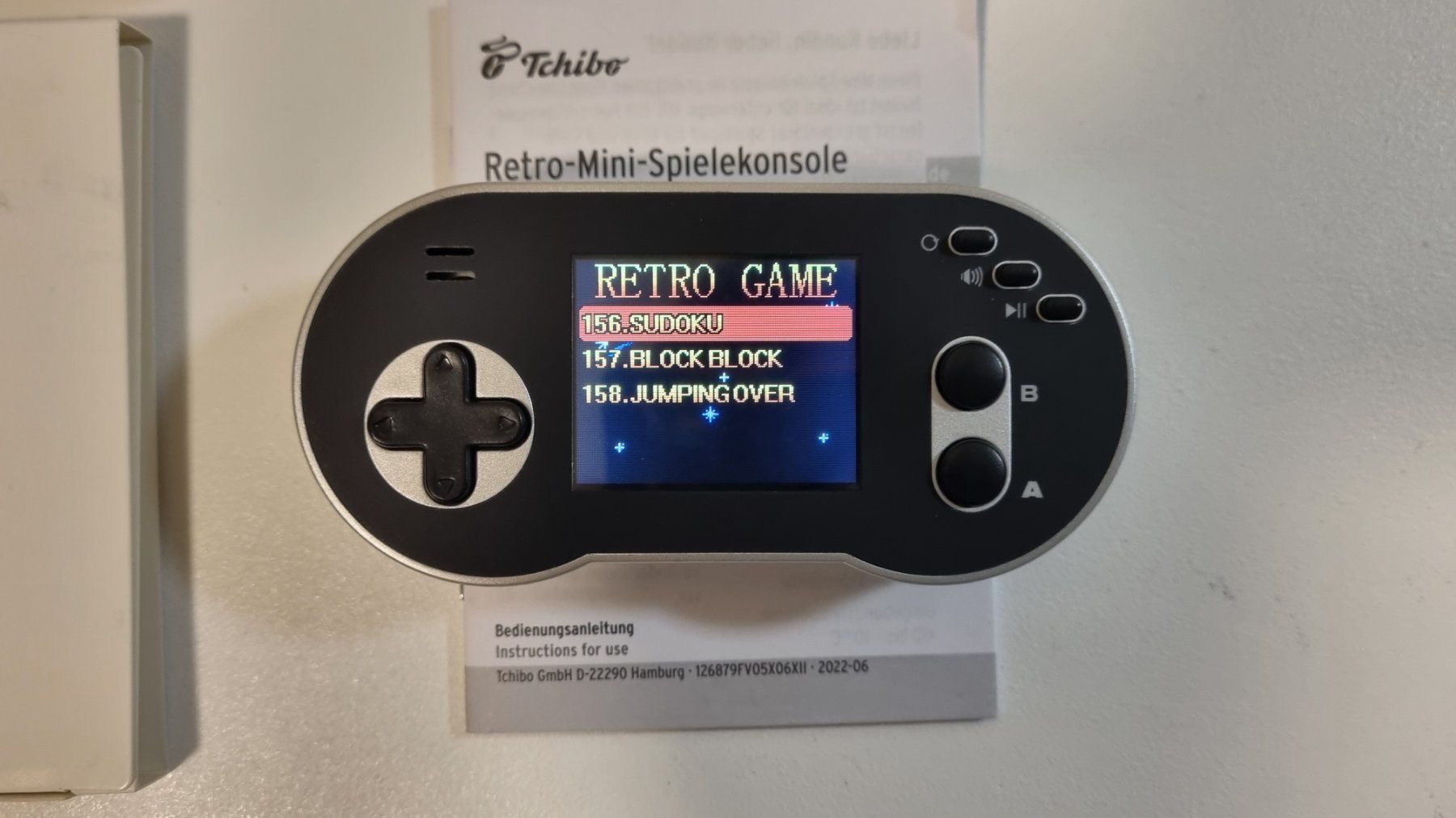 Konsolen: Retro Mini Spielkonsole mit 158 Videospiele – Gebraucht aus Birsfelden von val_d9c2 4