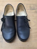 schwarze Ledertrachtenschuhe Grösse 5, wie neu
