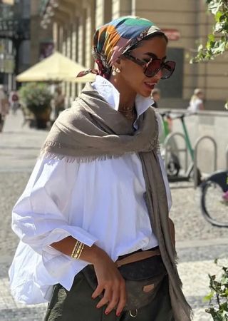 H&M 2mx1m/NP55CHF Schal Foulard Pareo Halstuch