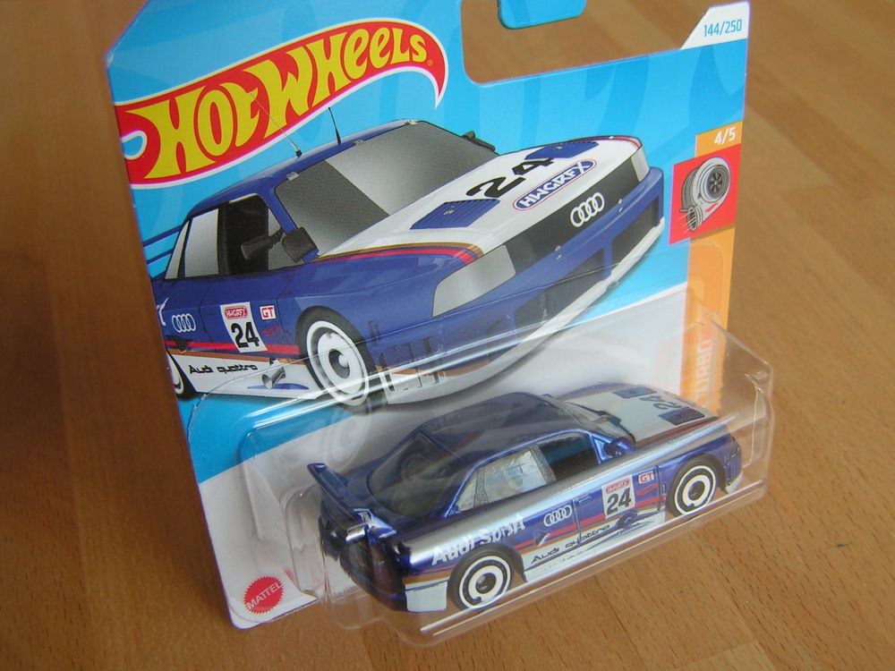 Hot Wheels Audi 90 Quattro 2024 – Édition Non Super Treasure Hunt – Neuf
