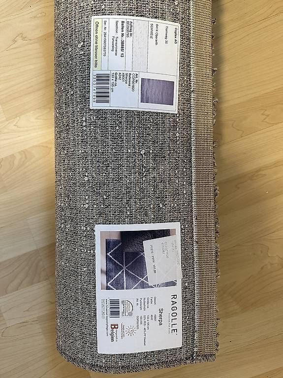 Livique Tapis: Teppich anthrazit - 195x133 – D'occasion à Bremgarten b. Bern par DominiqueGilgen 2