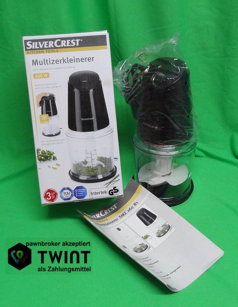 SilverCrest Elettrodomestici da cucina: Silvercrest Multizerkleinerer, unbenutzt, OVP – Nuovo (secondo la descrizione) da Zuzwil SG venduto da Pawnbroker