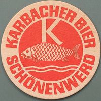Bierdeckel - Karbacher, Schönenwerd - CH
