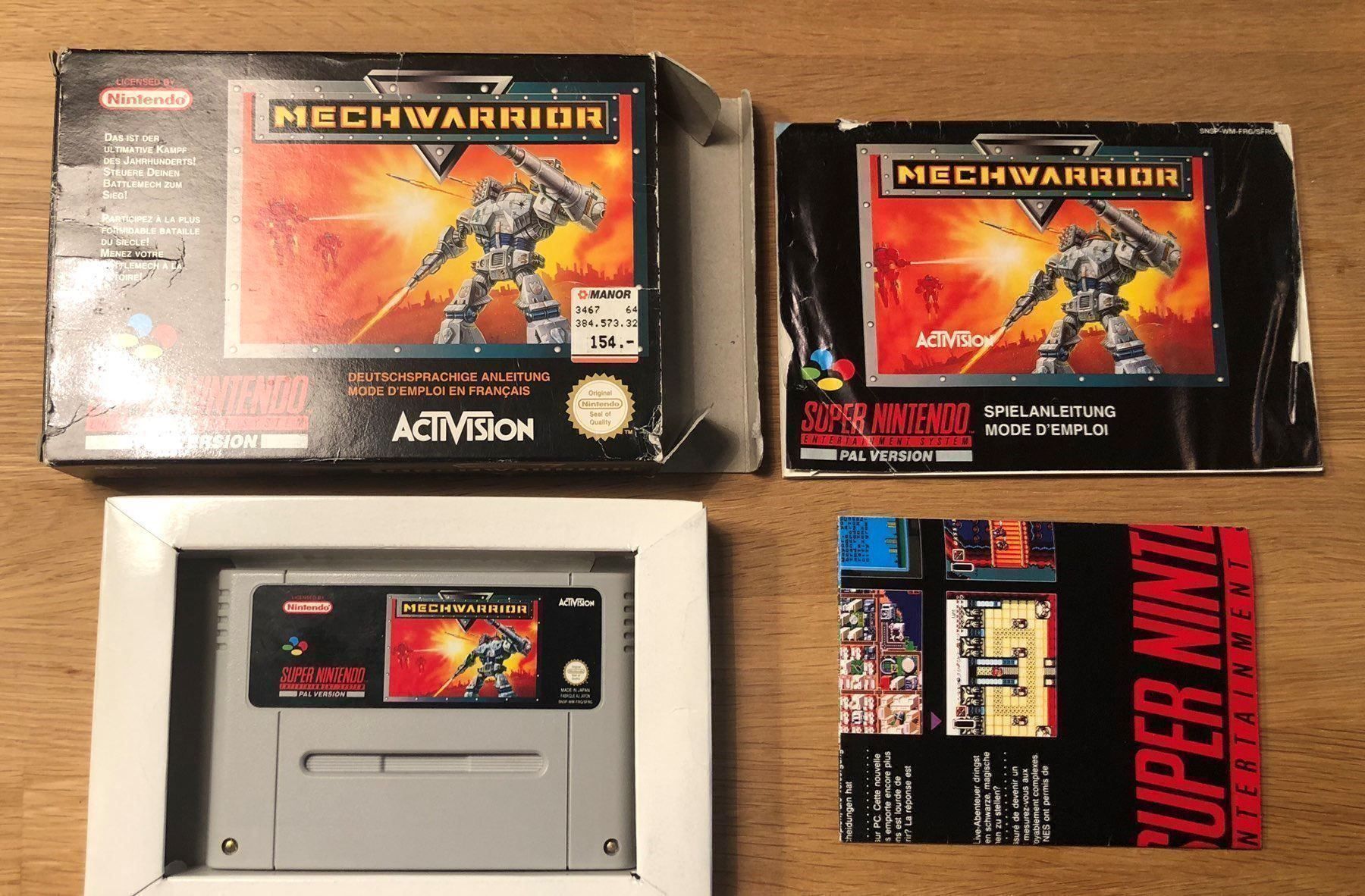 Nintendo Spiele: Mechwarrior für Super Nintendo – Gebraucht aus Kestenholz von Inna09 2