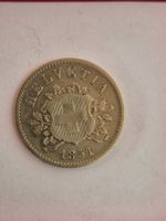 10 Rappen 1851 Wappen - Top - selten!