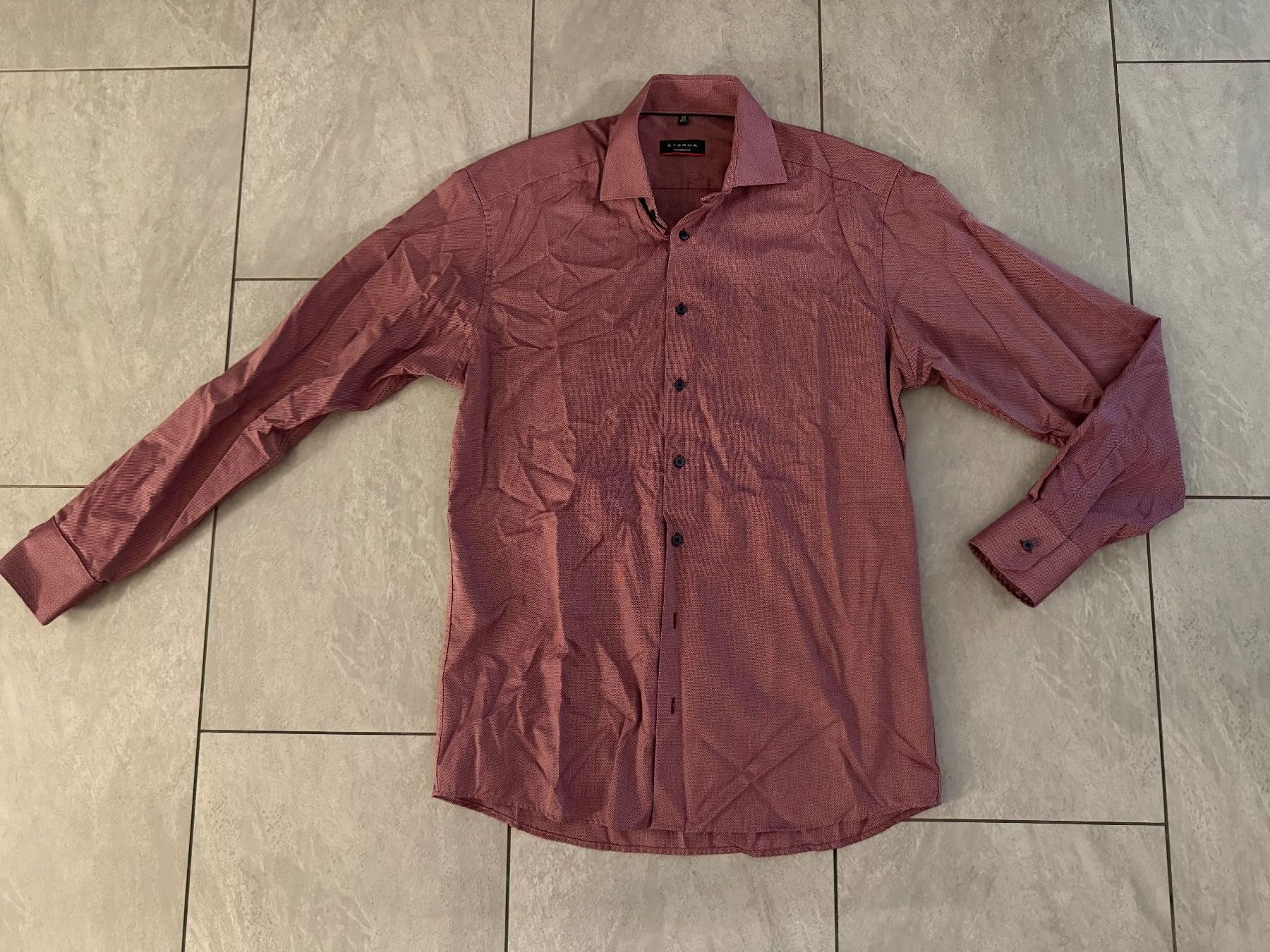 Eterna Camicie: Hemd - Grösse 39 - Modern Fit - Eterna – Usato da Bülach venduto da Loredana13