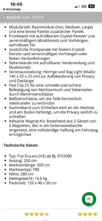 Fiamma Zelte: Fiamma Privacy Room Markisenvorzelt – Gebraucht aus Au von midi02 3