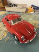 Porsche 356 SC Modellauto rot guter Zustand
