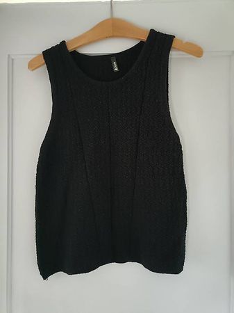 Oberteil schwarz Gr. L