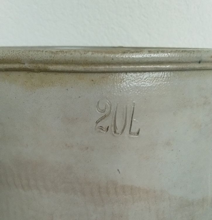 Fetttopf, Krauttopf, Steingut, 20 Liter (Gebraucht) in Würenlingen für ...
