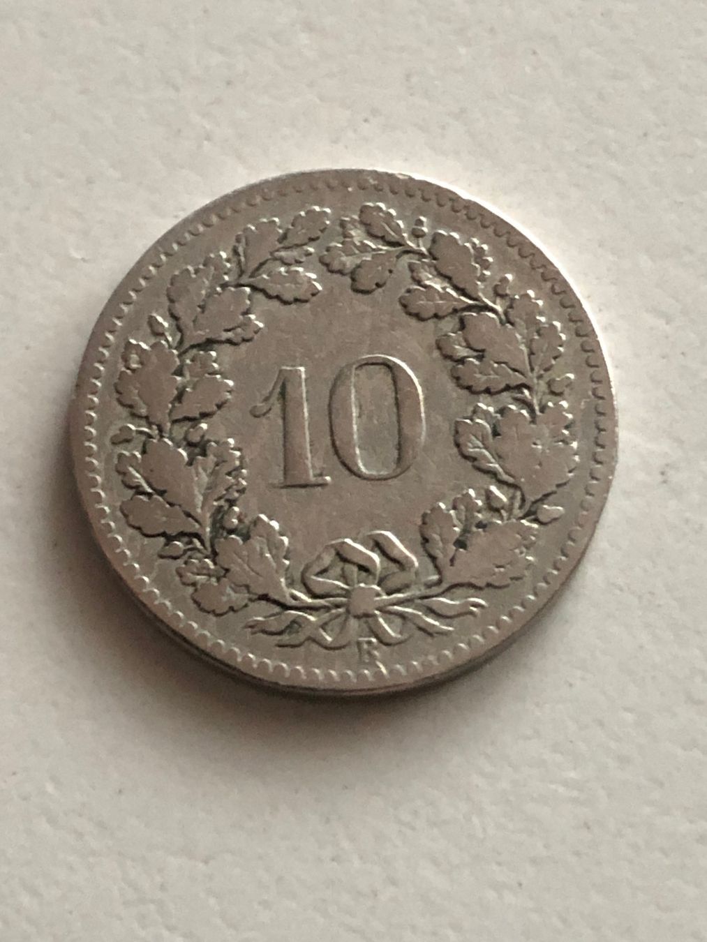 Toutes les monnaies: 10 Rp. 1897 – D'occasion à Schötz par Odpa 1