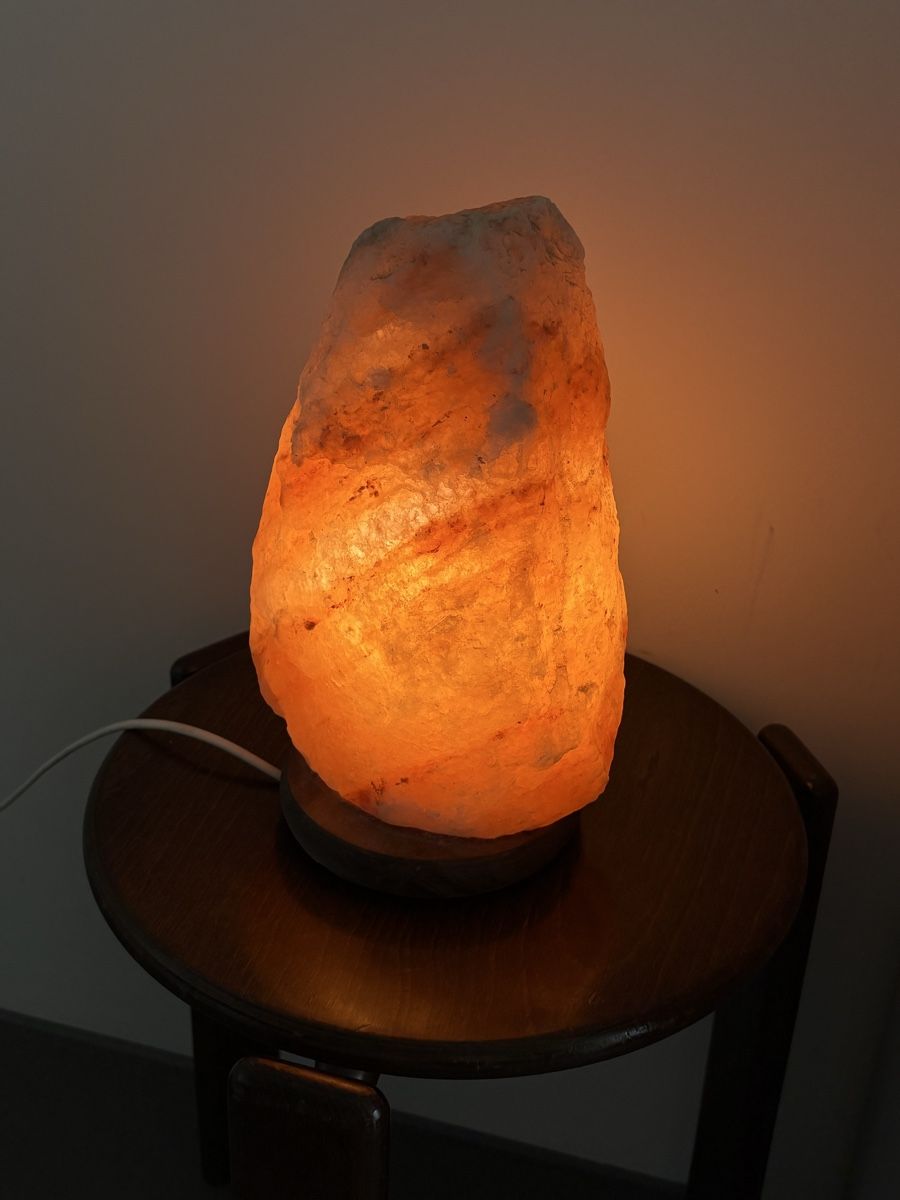 Lampes: Salzstein Lampe - Gross  – D'occasion à Zürich par felinecion 3