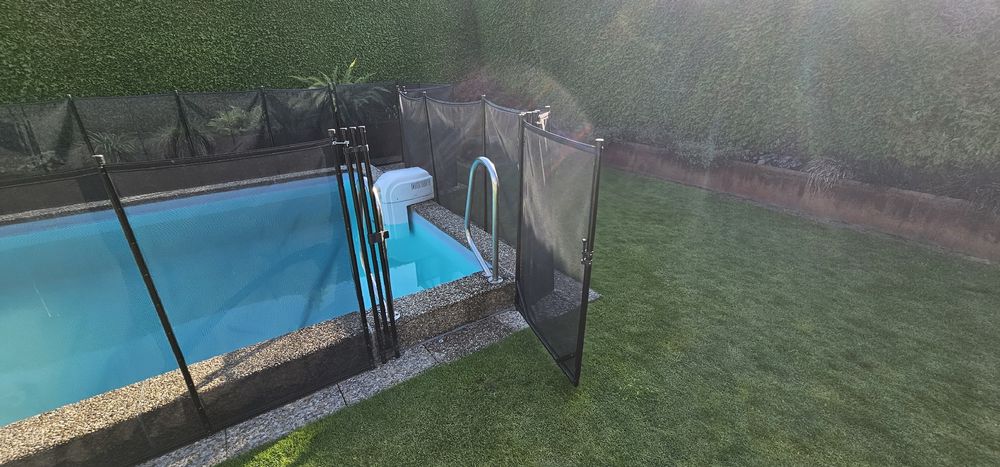 Pool Zaun zum Schutz für Kleine Kinder.  2