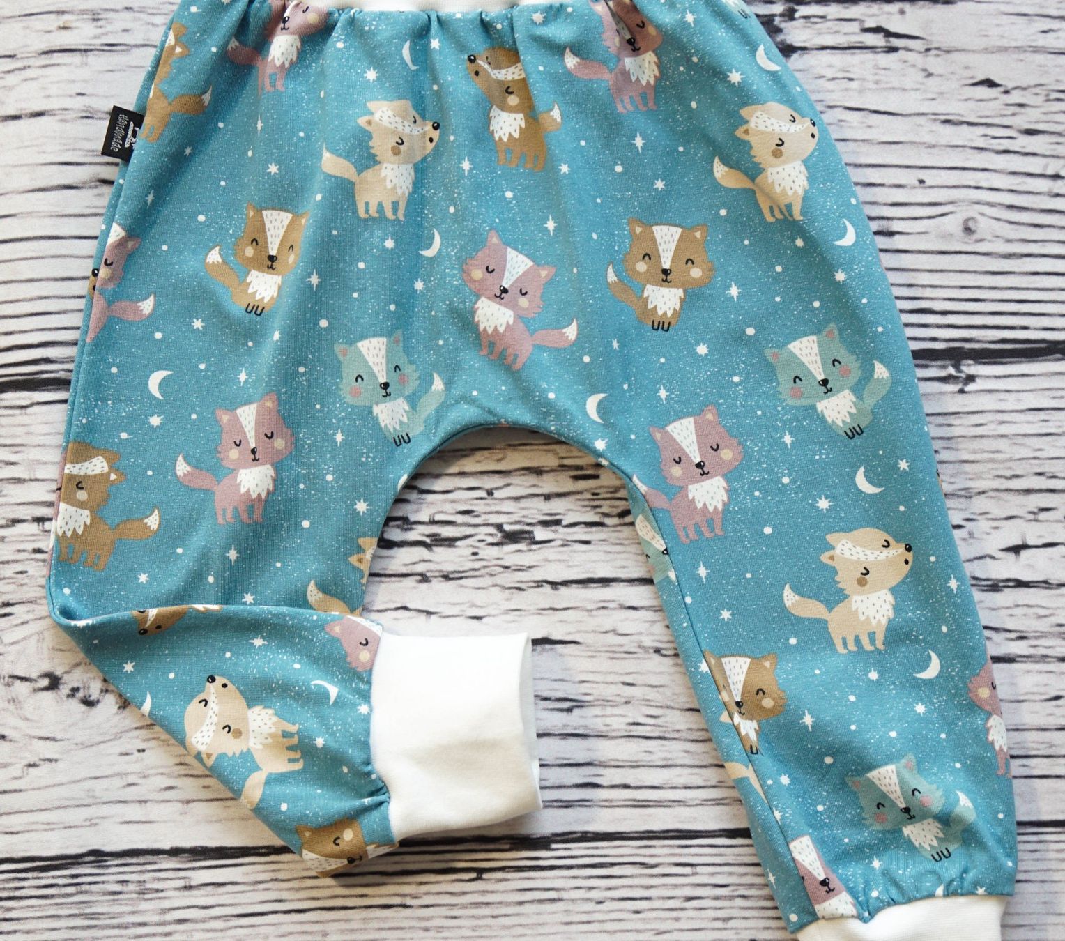 Pantaloni: Pumphose mit Wölfchen Gr.80/86 - NEU – Nuovo e nell'imballaggio originale da Zürich venduto da sambaum 2