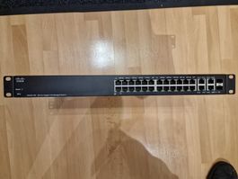 Cisco SG300-28P 28-Port Gigabit PoE Managed Switch