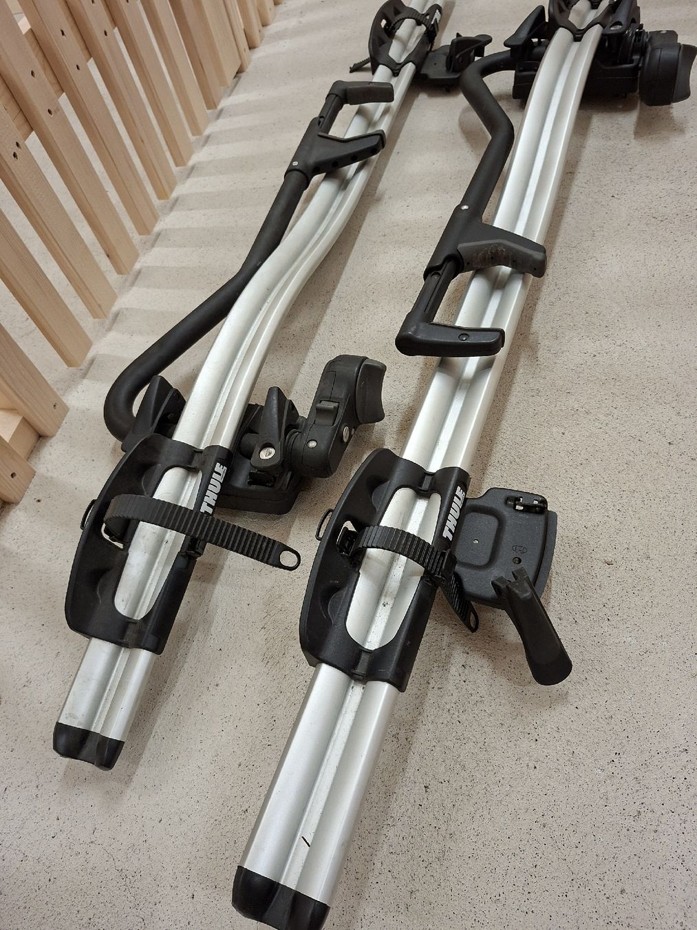 Thule Portapacchi: Thule Proride Fahrraddachträger 2x – Usato da Baden venduto da jcm_9dkf 1