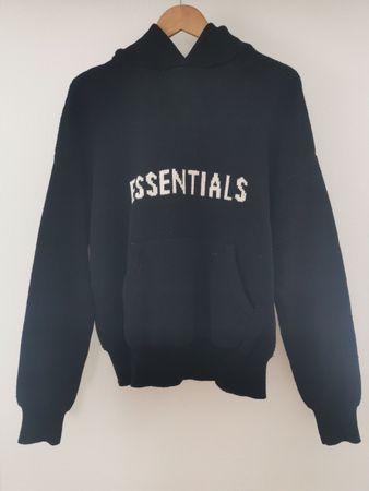 Fear of God Essential Sweatshirt, black XS