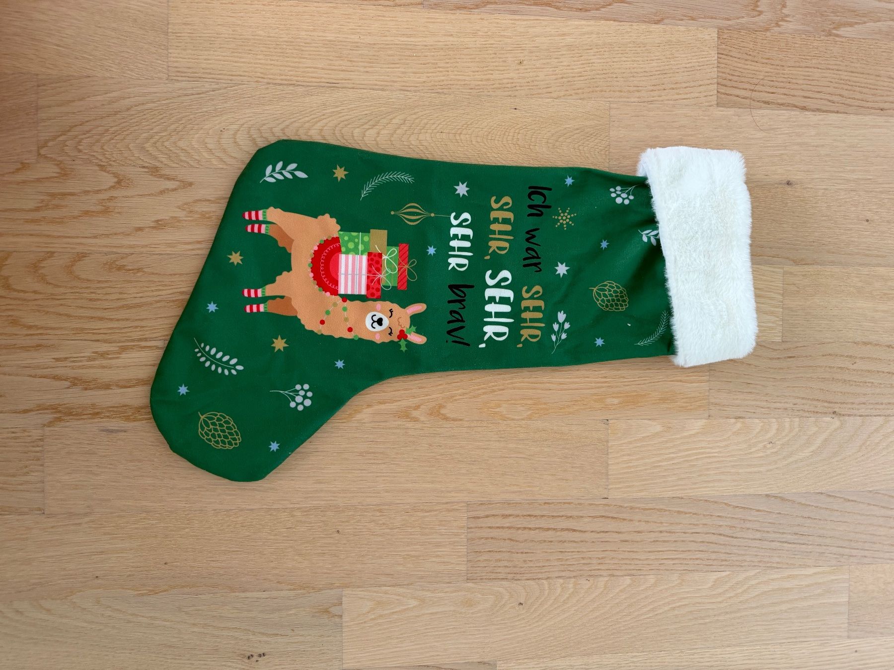 Tutte le decorazioni: WEIHNACHTS-STRUMPF LAMA – Nuovo (secondo la descrizione) da Liestal venduto da sla.kova