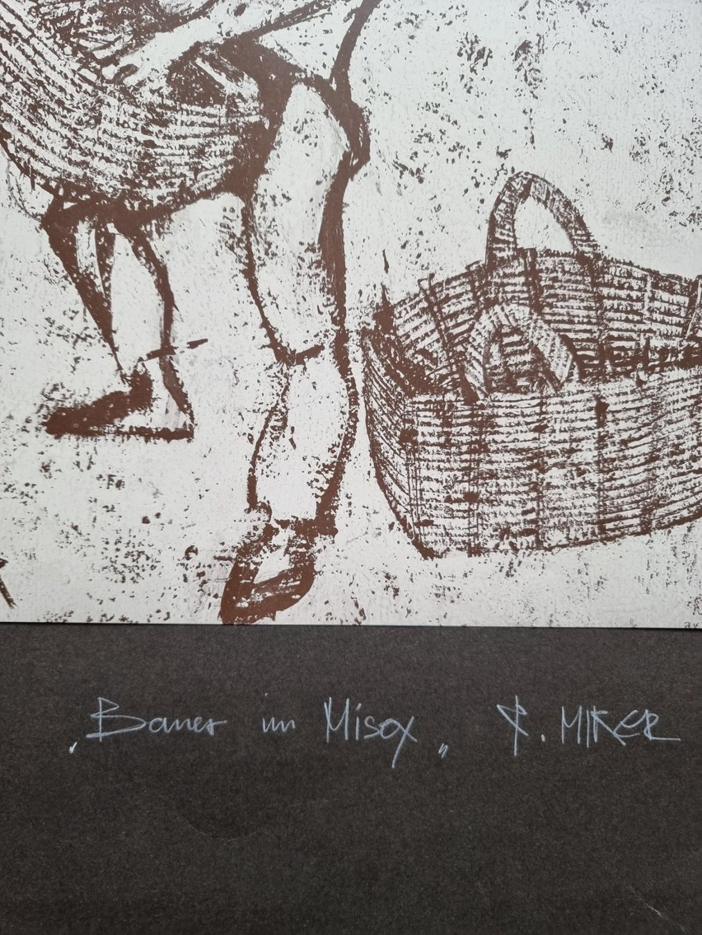Poster & Bilder: RUDOLF MIRER KUNSTDRUCK HANDSIGNIERT – Gebraucht aus Gersau von grafik-kunst 2