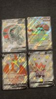 Pokemon Karten: Eisenrad EX, Riesenzahn EX, Urgl V, Cottomi