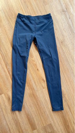 Damen Leggings blau elastisch neuwertiger Zustand 