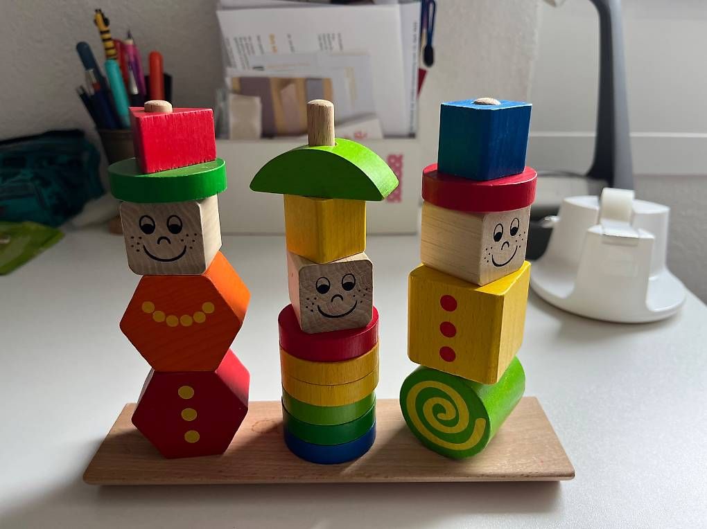 Eichhorn Spielzeuge: Eichhorn Holz Figuren Steckpuzzle – Gebraucht aus St-Prex von buc_y6n7 2